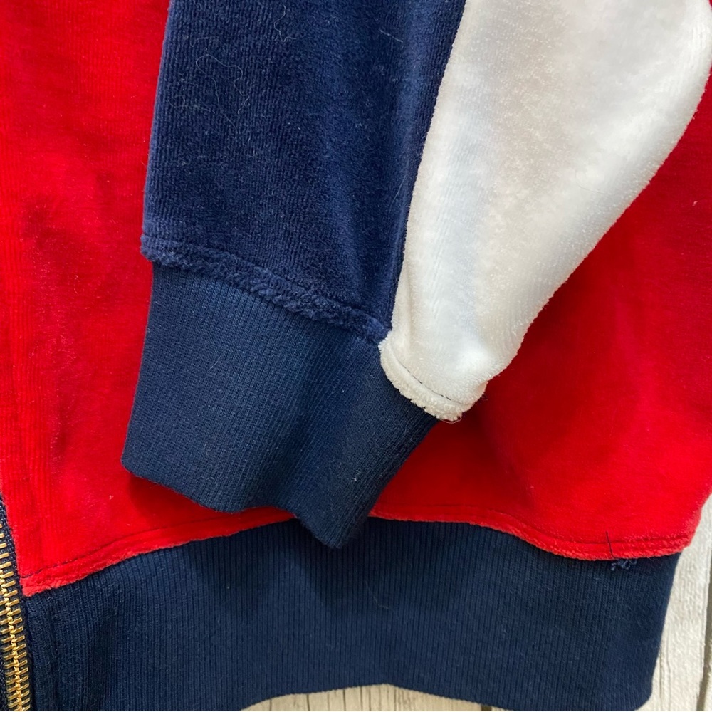 Tommy Hilfiger Sport Sweatshirt Hooded Zip Up Women’s Size Medium - Picture 9 of 11